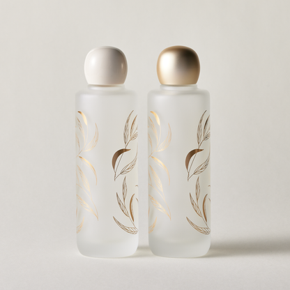 Yanagi Cream 詰め替えボトル ガラス製