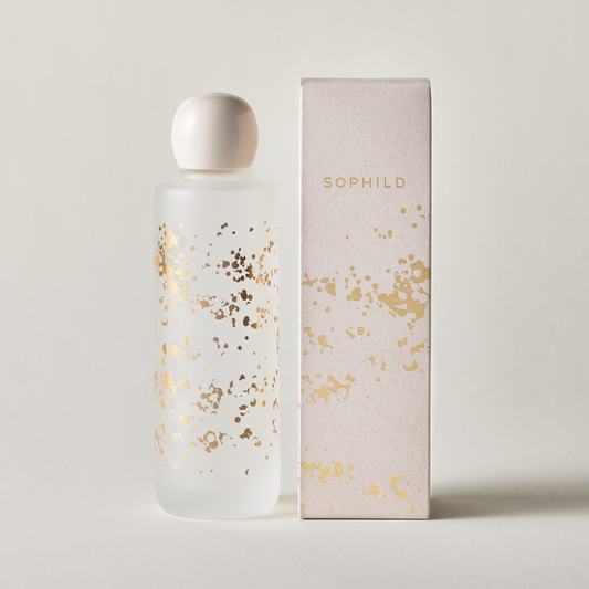 Sparkle Cream 詰め替えボトル ガラス製